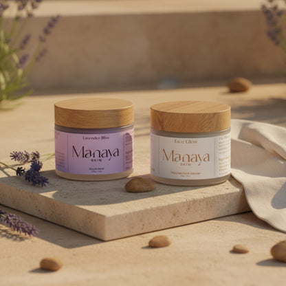 Nighttime skincare routine Manaya