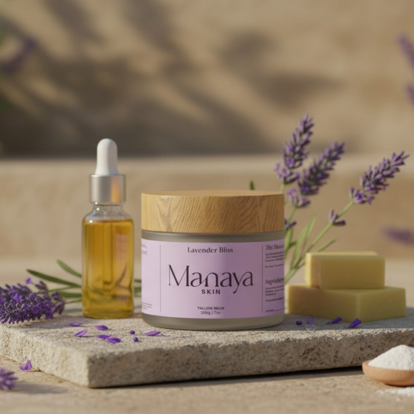 Manaya Skin Lavender Bliss Tallow Balm