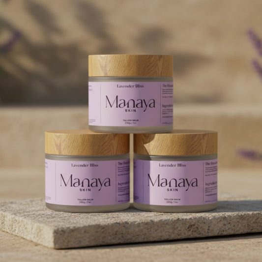 3-Pack Lavender Tallow Balm | Calming & Restorative Skincare